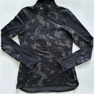 Under Armour Gray Camouflage Zip-Up